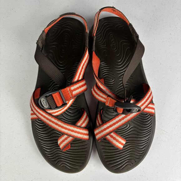 Chaco Women's Zvolv 2 Sport Sandal Blood Orange Size 11 - Picture 2 of 8